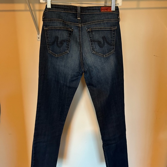 Adriano Goldschmied (AG) blue jeans size 28R - Picture 2 of 4